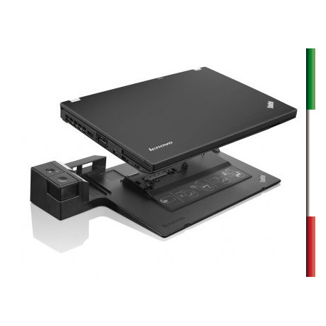 Docking Station Lenovo ThinkPad Plus Series 3 mod.4338/4337 (no alimentatore e chiave) compatibile con :ThinkPad L412*, L420, L