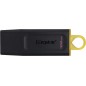 PEN DRIVE USB3.0/3,2 128GB KINGSTON DATA TRAVEL EXODIA YELLOW