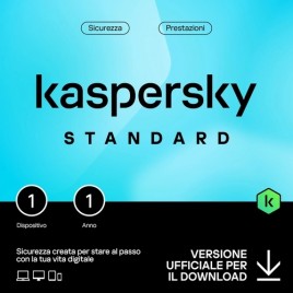 KASPERSKY SLIMBOX STANDARD -- 1 DISPOSITIVO  (KL1041T5AFS-ENVATT)