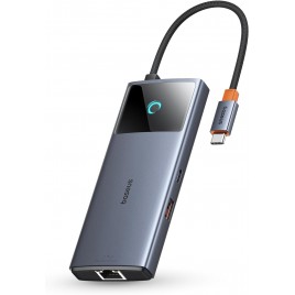 DOCK STATION Hub USB C 10Gbps Adattatore USB 3.2 4K@60Hz HDMI, 2 USB-A, USB-C, 100W PD, 6 in 1