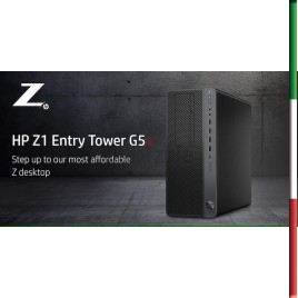 WORKSTATION HP Z1 G5  ( USATO ) - INTEL I9-9900 - SVGA NVIDIA QUADRO P620 2GB - 32GB RAM DDR4 - SSD 512GB  NVME  - USB3,0 - Win