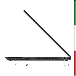 NOTEBOOK LENOVO THINKPAD T14 GEN.2(USATO ) DISPLAY 14"  FULL HD TOUCH - INTEL I5-1145G7 - RAM 16GB DDR4  -  SSD 256GB  NVME - W