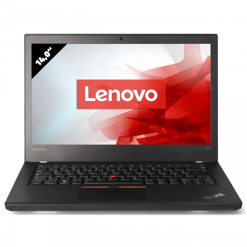 NOTEBOOK LENOVO THINKPAD T470 (USATO ) DISPLAY 14,1  HD - INTEL  I5-7300U - RAM 8GB -  SSD 256GB NVME -DOPPIA BATTERIA-WEBCAM -