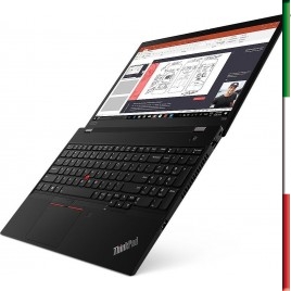 NOTEBOOK LENOVO T590 (USATO ) - DISPLAY 15,6 FULL  HD -  INTEL I7-8665U - RAM 32GB - SSD 512GB NVME - WEBCAM -  SVGA INTEL HD62