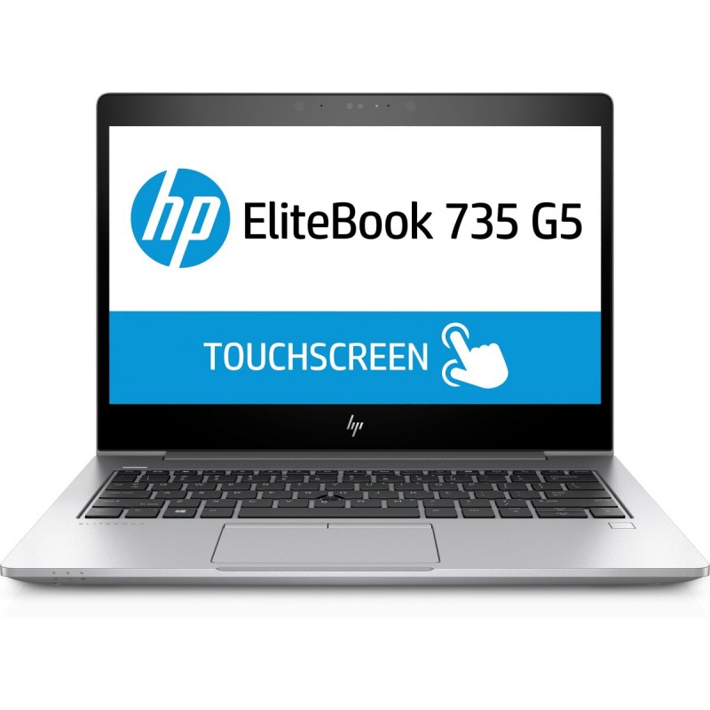 NOTEBOOK  HP ELITEBOOK 735  G5 - (USATO) - DISPLAY 13,3' TOUCH   FULL HD - AMD RYZEN 5 PRO 2500U - RAM 8GB DDR4 - SSD 256GB  NV