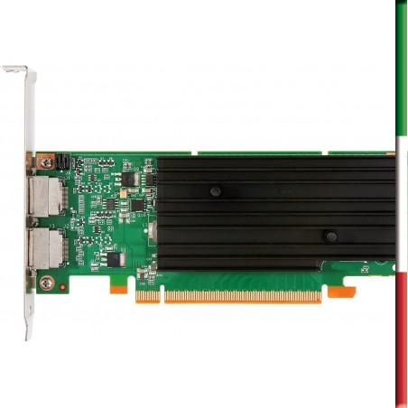 SCHEDA VIDEO NVIDIA QUADRO NVS 295 ( USATO) 508286-003 256 MB, PCI Express x1 Risoluzione: 2560 x 1600, 2 x DisplayPort Tipo di