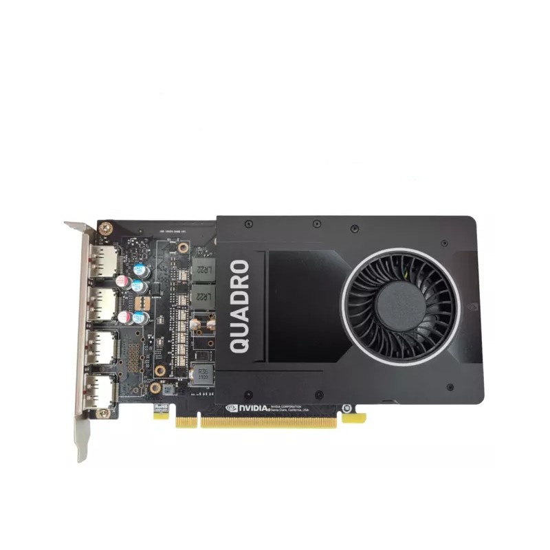 SCHEDA VIDEO NVIDIA QUADRO P2200 5GB GDDR5 ( USATO ) PCIe 3.0 x16 -4 x DisplayPort