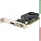 SCHEDA VIDEO NVIDIA QUADRO K620 2GB GDDR3 ( USATO ) PCIe 2.0 x16,1 x DisplayPort + 1 X DVI