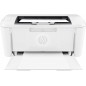 STAMPANTE HP LaserJet M110w 7MD66F, Stampante a Singola Funzione Laser A4 Monocromatica, Stampa Fronte e Retro Manuale in Bianc