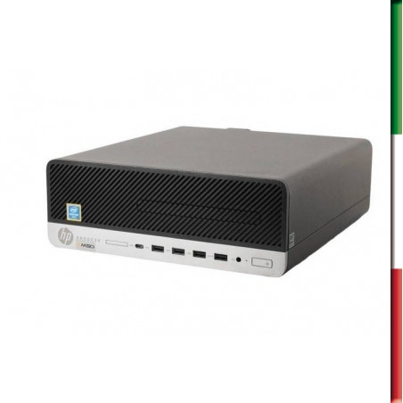 PC HP ELITEDESK 600 G4 SFF (USATO) - INTEL I5-8500 - SVGA INTEL UHD630 - 8GB RAM - SSD 256GB NVME - Windows 11  PRO -  GARANZIA