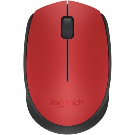 MOUSE LOGITECH RETAIL M171 CORDLESS OTTICO RED USB