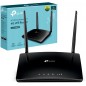 ROUTER TP-Link Archer MR402 WiFi con SIM, Router 4G LTE WiFi Dual-Band AC1200Mbps, 3 Porte LAN e 1 LAN/WAN, Plug & Play, 2 Ante